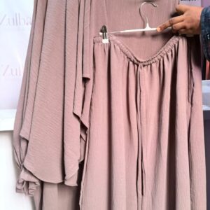 3piece Palazo and baggy blouse Hijab