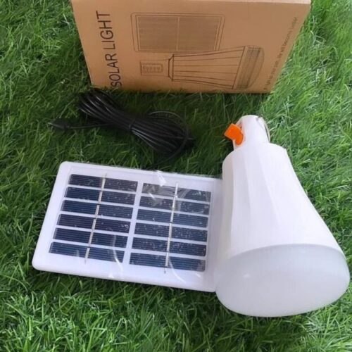 Solar rechargeable bulb